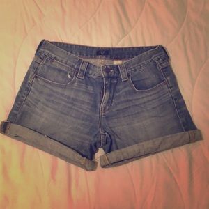 J. Crew cutoff jean shorts